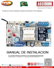 Manual CENTRAL ELECTRONICA MARCA PPA MOD.TOP HIBRIDA, Puertas y Portones Automaticos S.A. de C.V.